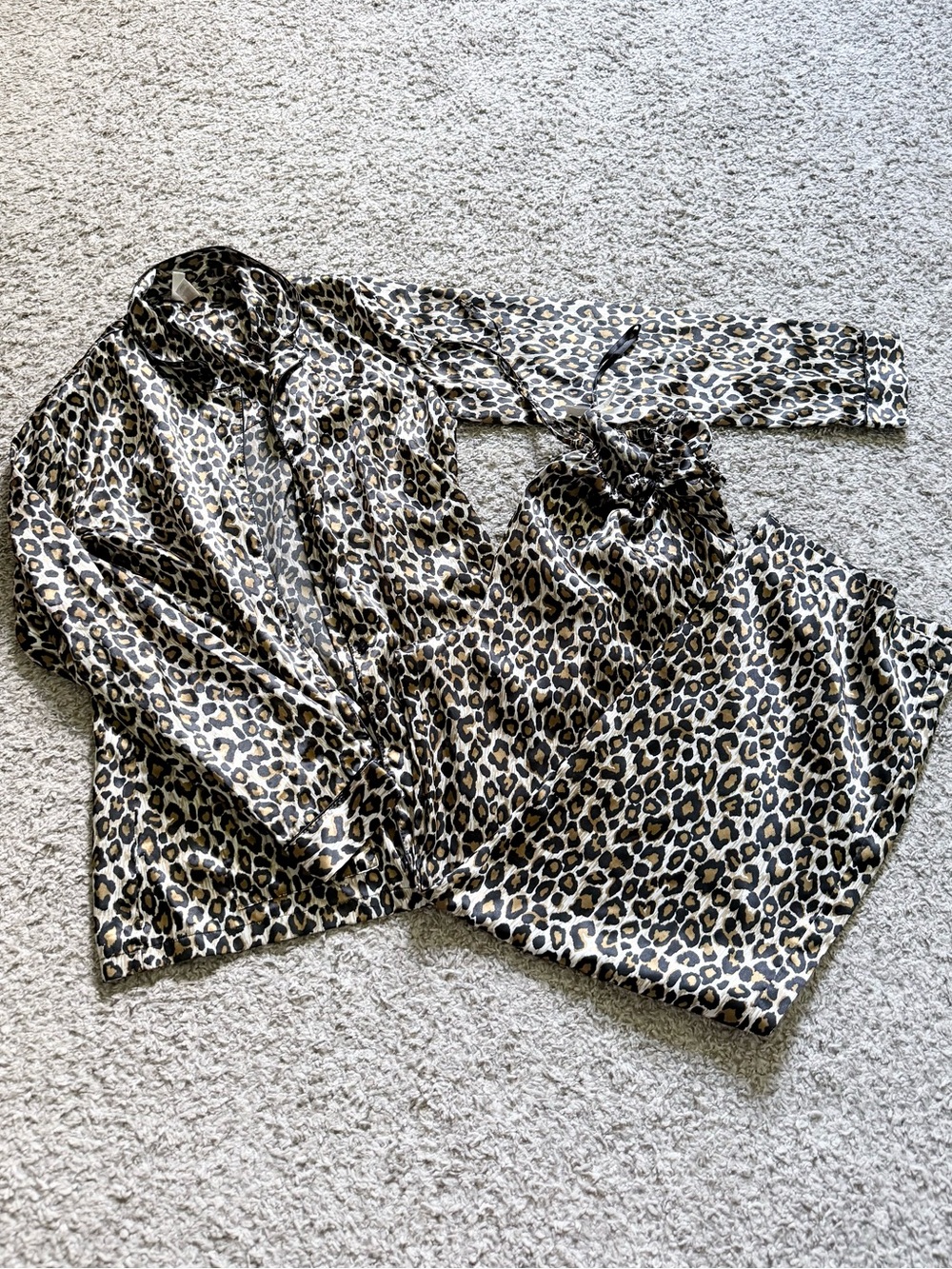 Ambrielle Silk Pajama Set